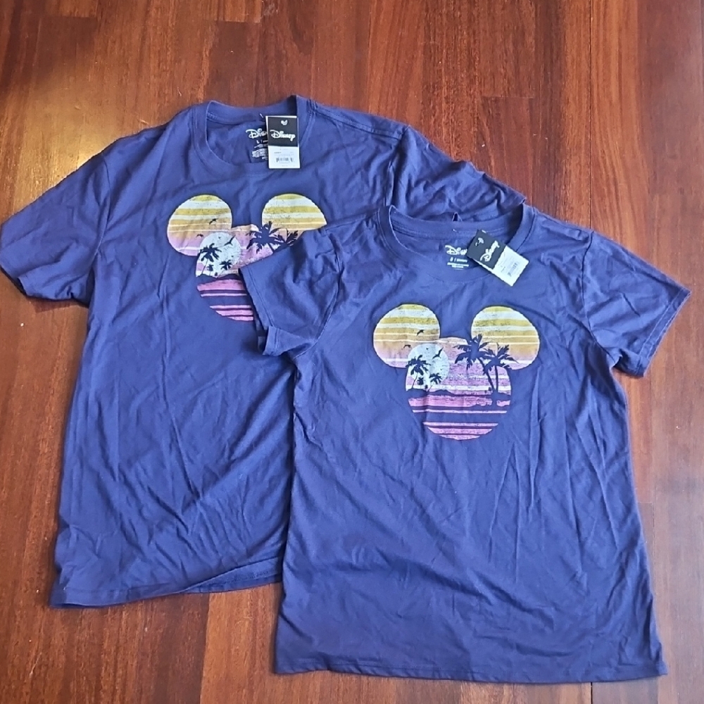 Men's (L) And Women's (S) Matching Disney T-Shirts